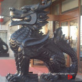 garden bronze kylin sculpture for hotel decoration